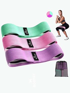Latex Thread Mesh Resistance Bands