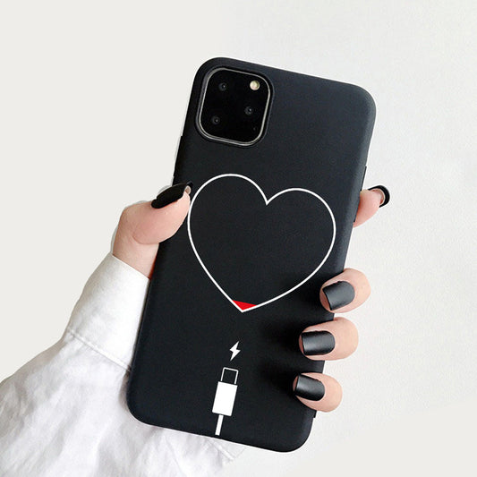 Elegant Frosted Painted Phone Case