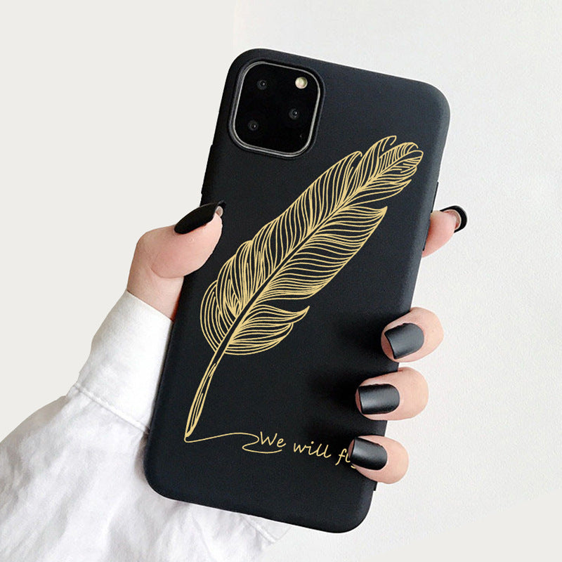 Frosted finish phone case