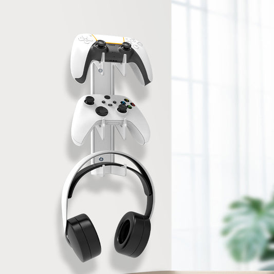 Game Headset Stand | Triple Wall Mount