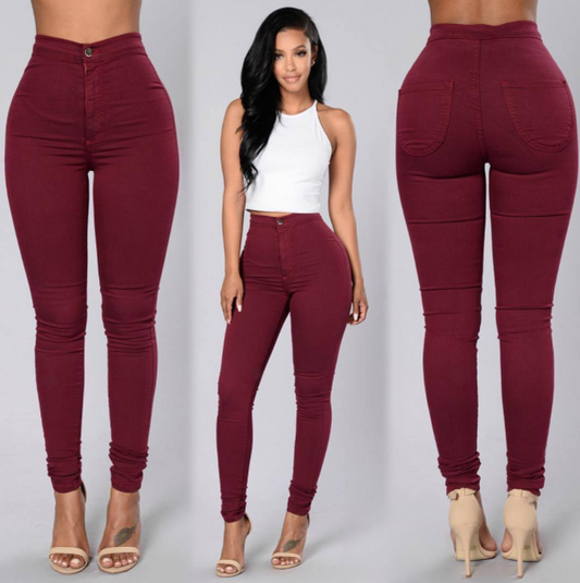 Sexy Casual Multi-Color Slimming Pants